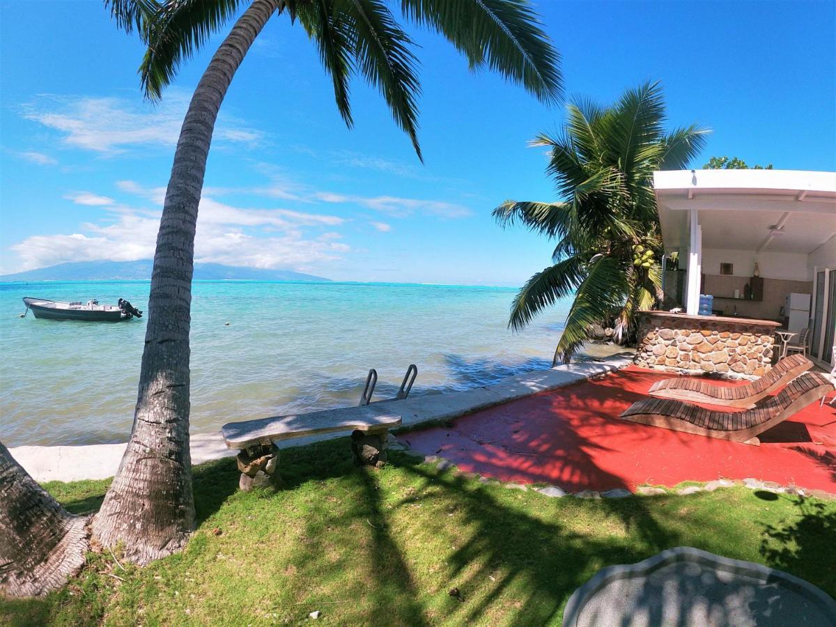 Moorea - Bungalow Chez Papou Afareaitu Esterno foto