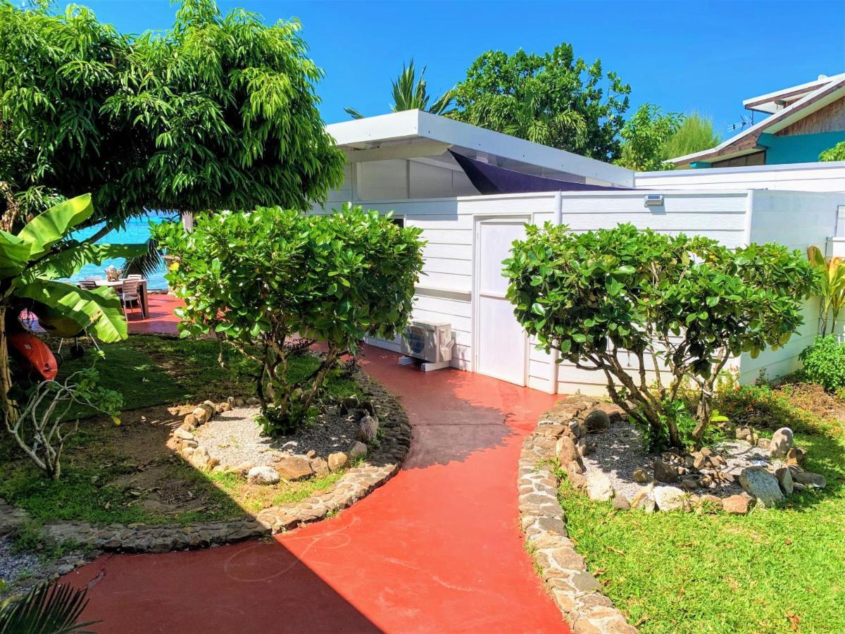 Moorea - Bungalow Chez Papou Afareaitu Esterno foto
