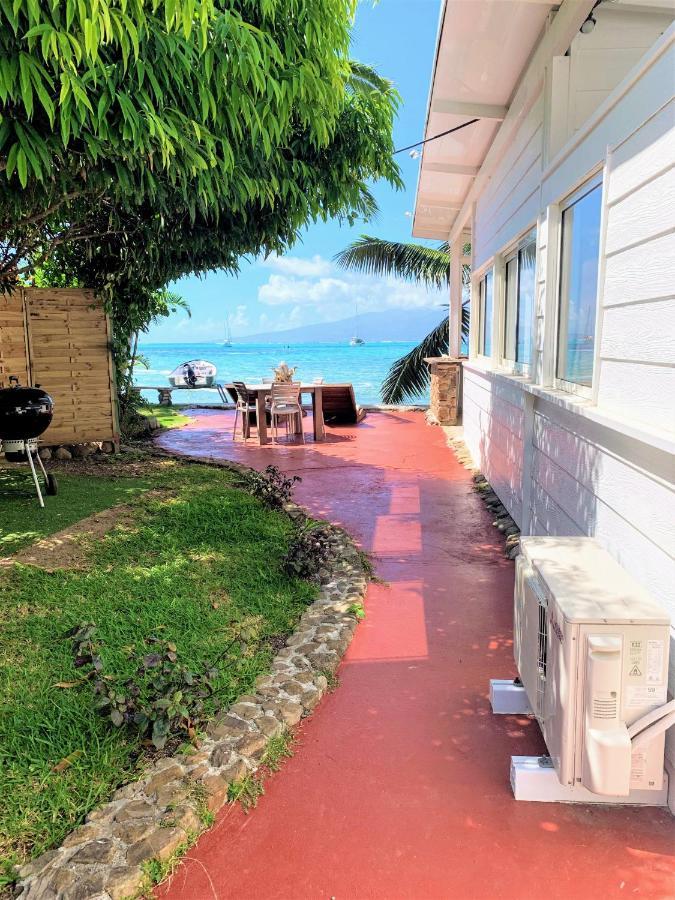 Moorea - Bungalow Chez Papou Afareaitu Esterno foto