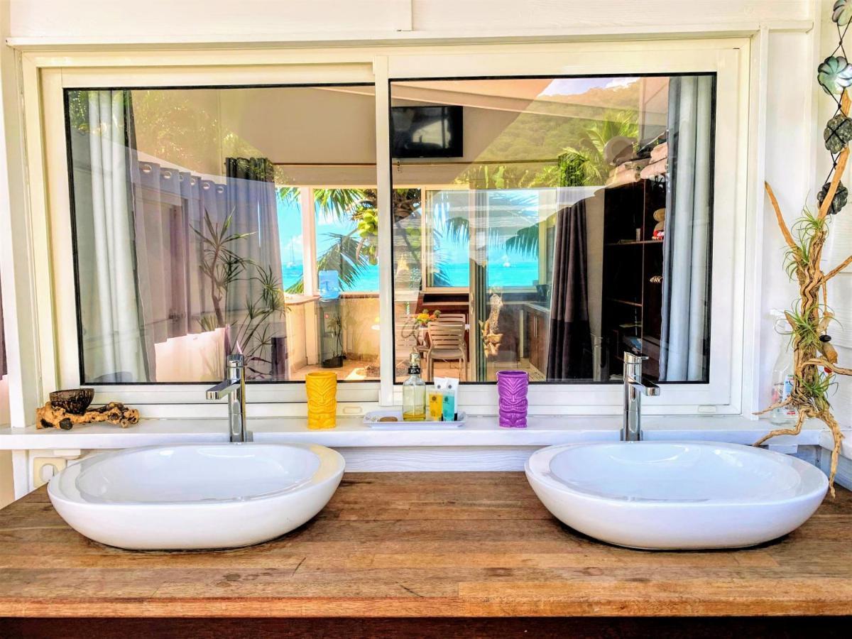 Moorea - Bungalow Chez Papou Afareaitu Esterno foto