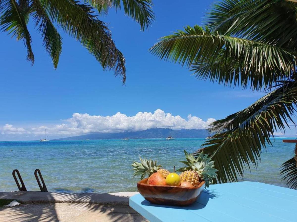 Moorea - Bungalow Chez Papou Afareaitu Esterno foto