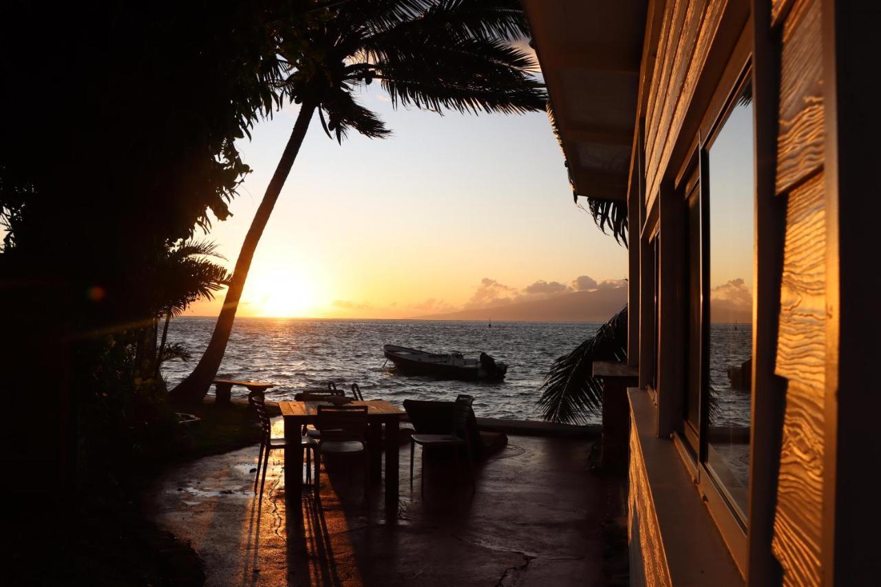 Moorea - Bungalow Chez Papou Afareaitu Esterno foto